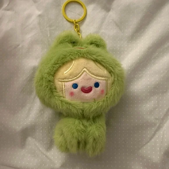 Cell Rico Green Plush Keychain - Picture 2 of 3